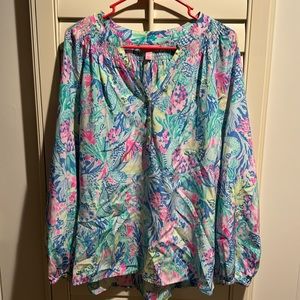 Lilly Pulitzer Elsa top size large